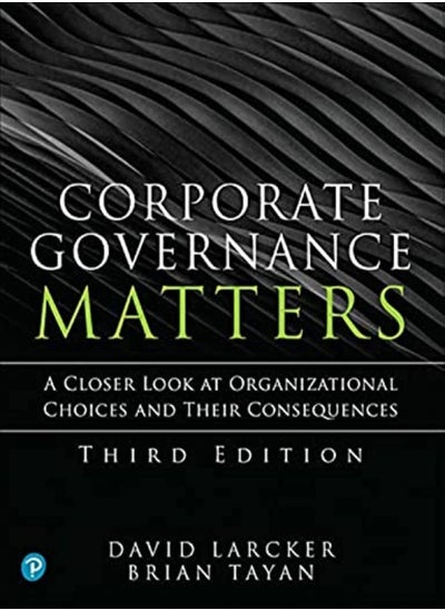 Buy Corporate Governance Matters in UAE