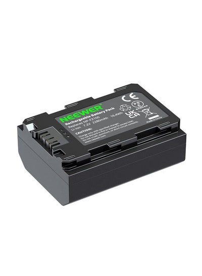 Buy Battery Pack Replacement for Sony NP-FZ100, Compatible with Sony ZV-E1, FX3, FX30, A1, A9 II, A9, A7R IV, A7R V, A7S III, A7 III, A7 IV, A6600, A7C Cameras, 2280mAh Rechargeable Li-ion Battery in UAE