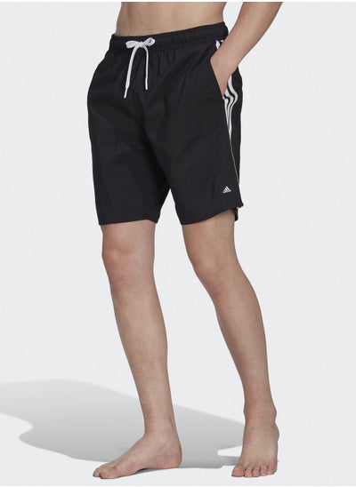 Buy 3 Stripes Classic Swim Shorts in UAE