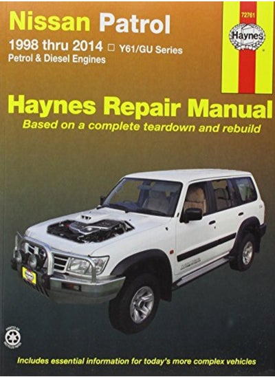 اشتري Nissan Patrol Aus 9814 by Haynes Paperback في الامارات