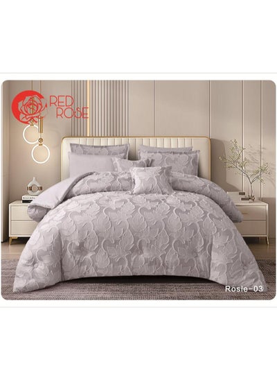 Buy Two-piece quilt set, a luxurious summer mattress with excellent medium filling, consisting of 8 pieces / king size 240*260 in Saudi Arabia