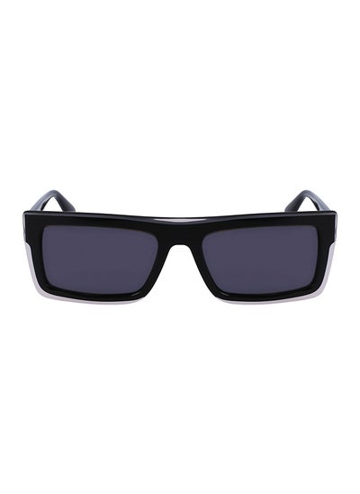 Buy Unisex UV Protection Rectangular Sunglasses - CKJ23657S-001-5518 - Lens Size: 55 Mm in Saudi Arabia