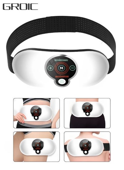 Buy Electric Slimming Belt, Weight Loss Machine for Women, Adjustable Vibration Massage, Multiple Massage Modes, Belly Fat Burner, Promote Digestion in UAE