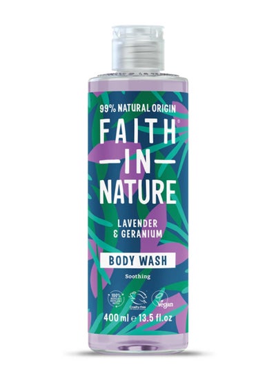 Buy Lavender And Geranium Body Wash 400ml in UAE