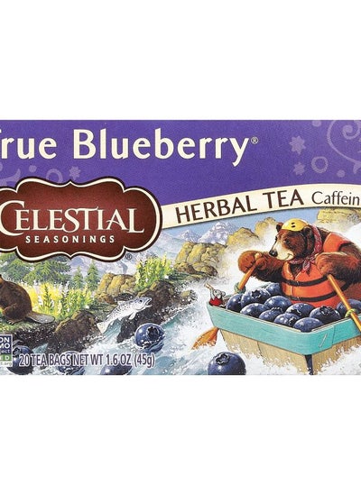 اشتري Herbal Tea True Blueberry® Caffeine Free 20 Tea Bags 1.6 oz (45 g) في الامارات