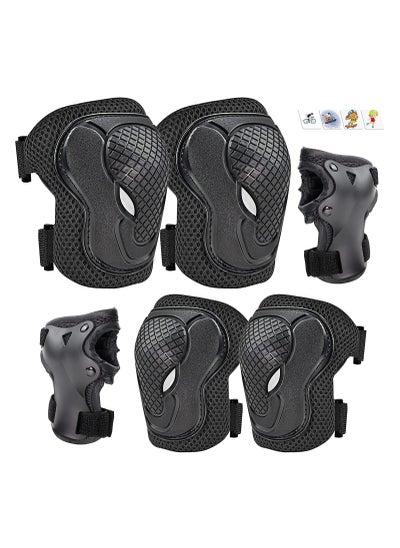 Buy SCIENISH 6 in 1 Outdoor Sport Blading Elbow Knee Wrist Pads in Saudi Arabia