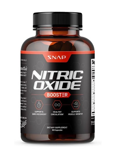 اشتري Nitric Oxide Booster, Support Quick recovery, healthy circulation and support muscle growth - Dietary Supplements 90 Capsules في الامارات