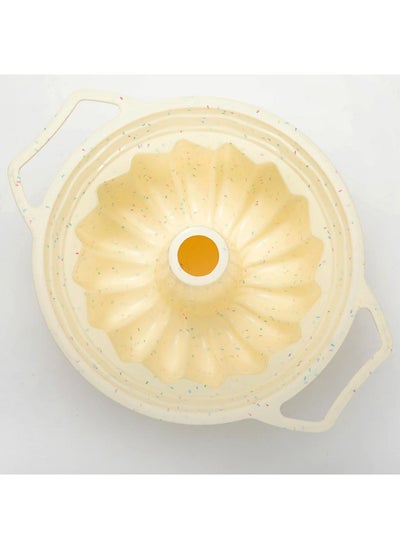 Buy Home Pro Silicone Fluted Pan Cake Mould 9“ in UAE