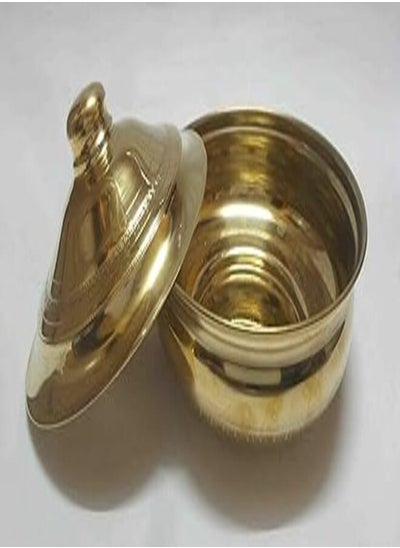 اشتري Brass sugar bowl Handmade 14 cm في مصر