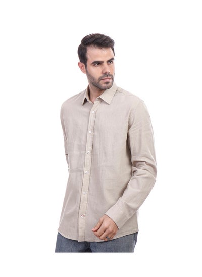 Buy Coup - Linen Shirt With Long Sleeves in Saudi Arabia