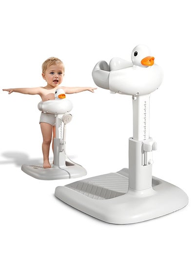 Baby Bath Seat COOSEYA Baby Bathtub With Shower Stand - Adjustable Baby Shower Tower For 6-36 Month Olds Toddler Shower Stand 6-36 Months - View #5