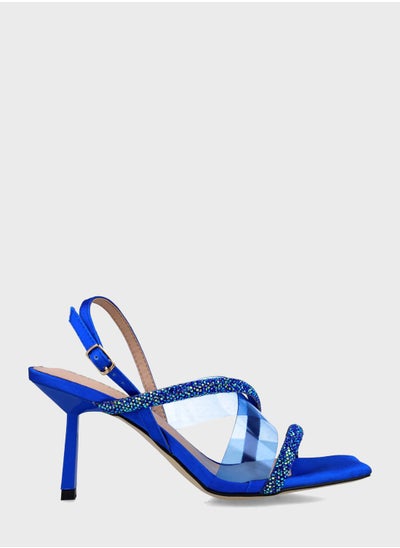 Buy Ankle Strap Mid Heel Sandals in UAE