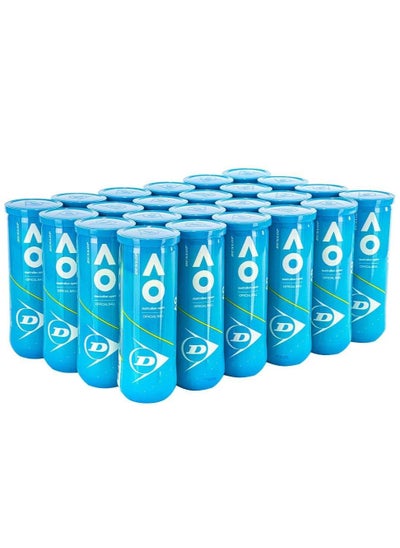 Buy Dunlop AUSTRALIAN OPEN Tennis Balls (Pack of 24) in UAE