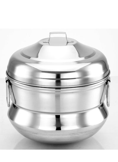 اشتري 24 Pit Stainless Steel Idli Steamer Large  Pot في الامارات