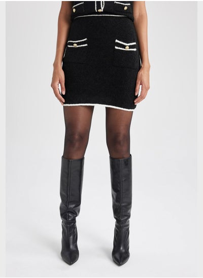 Buy Pocket Detail Mini Skirt in Saudi Arabia