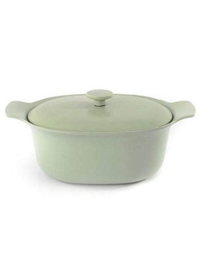Buy Kitchen Oval Covered Casserole Cast Iron in Egypt