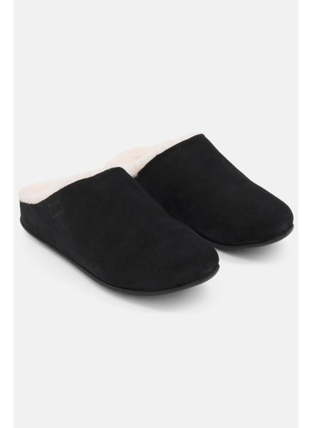 Buy Women Slip On Chrissie Shearling Slippers, black in UAE