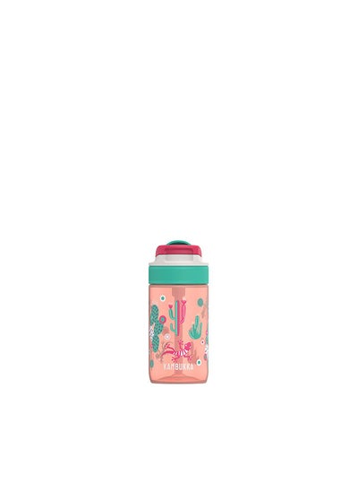 اشتري Kambukka Lagoon Water Bottle with Spout Lid - 400 ML - Cactus Gekko في الامارات