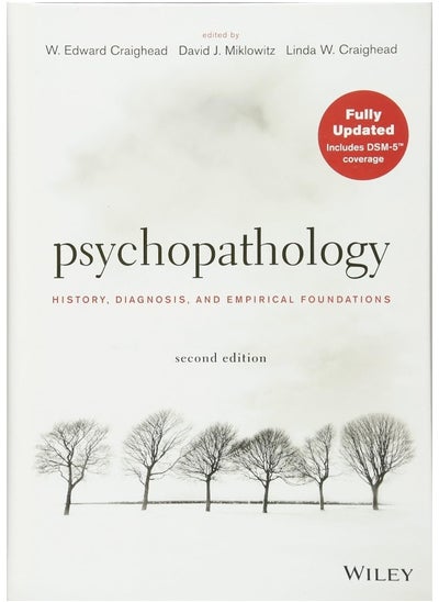 اشتري Psychopathology: History, Diagnosis, and Empirical Foundations, Second Edition في الامارات