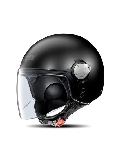 اشتري Grex G3.1 E Kinetic Open Helmet Flat-Black في الامارات