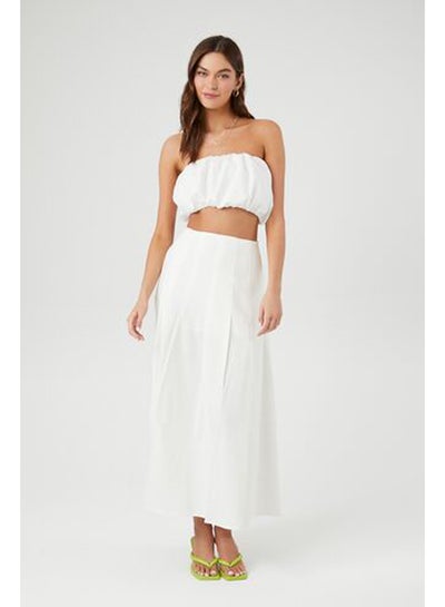 Buy Pleated A-Line Maxi Skirt in Egypt