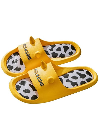 Buy Bathroom Non Slip Cartoon Slippers in Saudi Arabia