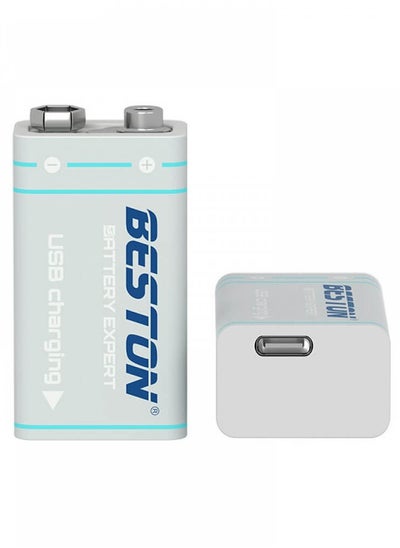 Buy BESTON 9V LI-ION 1000mAh BATTERY WITH MICRO USB in Egypt