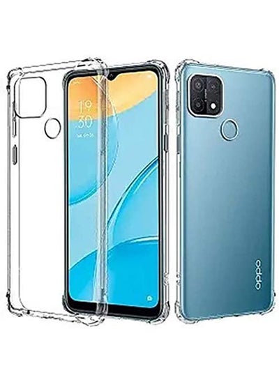 Buy Anti shock Transparent Case Clear For oppo A15 in Egypt