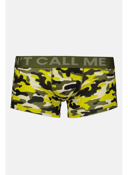 Buy Men Camouflage Boxer Brief, Neon Lemon Combo in Saudi Arabia