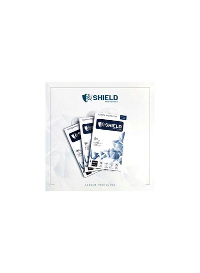 Buy SHIELD Screen Protector 9D Glass "Full Coverage" For iPhone 14 Pro - Black in Egypt