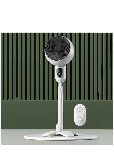 Buy Versatile Air Circulator Standing Fan with Remote, Pedestal Fan, Ultra Quiet, 10 Speeds, Omni-directional Oscillation in UAE