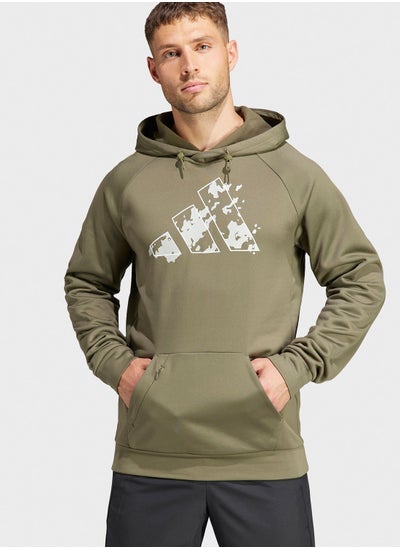 Buy Essential Big Logo Hoodie in UAE