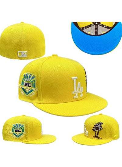 Buy Hip Hop Fashion Baseball League Adjustable Flat Tongue Baseball Hat in UAE