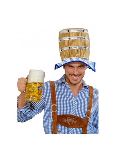 Buy Oktoberfest Beer Barrel Hat-Male in UAE