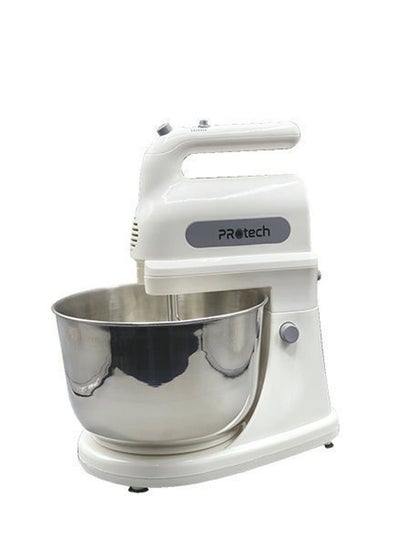 Buy Pro Tech Stand Mixer 400 Watt 5 Speeds White PRO-HM400 in Egypt