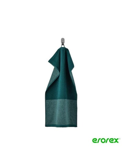 Buy Hand towel turquoise mélange 40x70 cm in Saudi Arabia