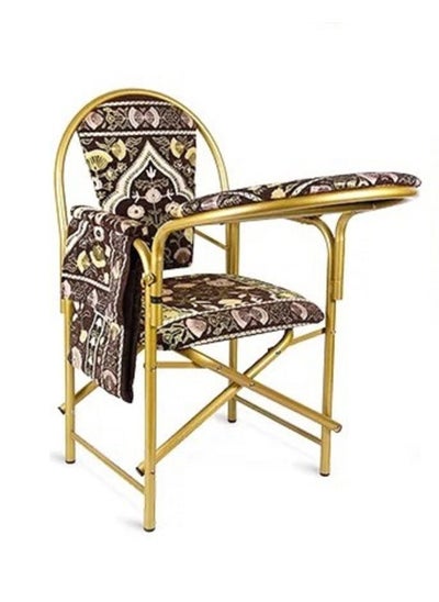 Buy New foldable prayer chair Multicolor in Saudi Arabia