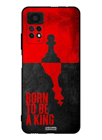 اشتري Protective Case Cover For Xiaomi Redmi Note 11 Pro 5G Born To Be A King في السعودية