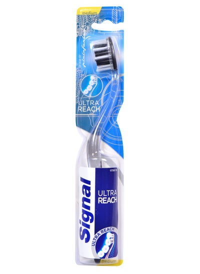 Buy Signal Ultra Reach Medium 1Toothbrush, Multicolor in Egypt