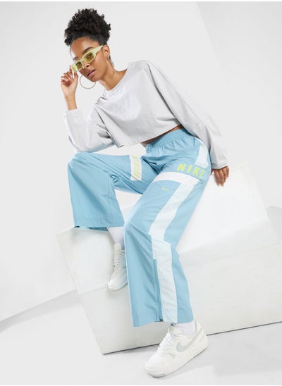 Buy Nsw Woven Oversized High Rise Pants in UAE