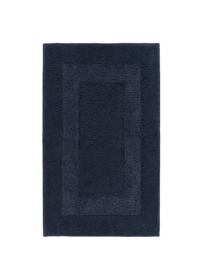 Buy Bath Mat Dark Blue 50X80 Cm in Saudi Arabia