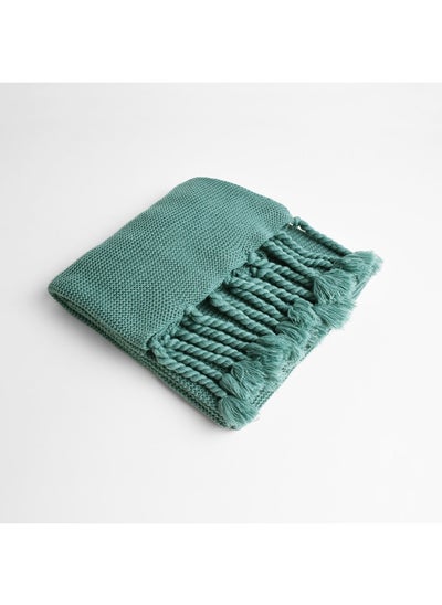 اشتري Skjg Benne Imitation Cashmere Tassel Blanket في الامارات