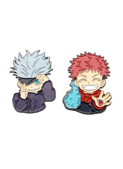 Jujutsu Kaisen Fushiguro Megumi Itadori Yuji Badges Brooches Pins Anime