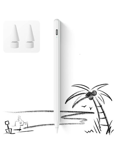 اشتري Ipad Pencil Alternative Palm Rejection and Tilt G Senors Active Alternate Stylus Pen for Apple and Ipad في السعودية