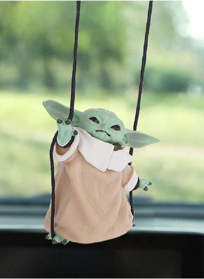 Buy Baby Yoda Car Rearview Mirror Pendant in Saudi Arabia