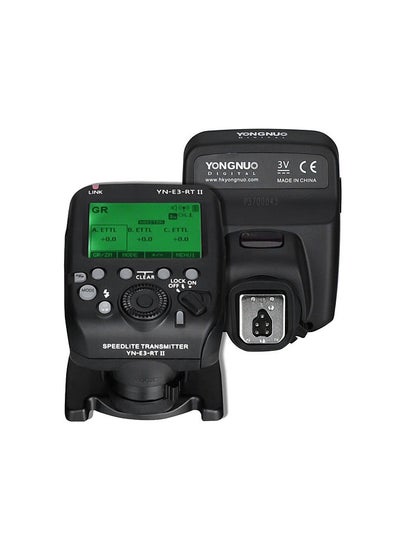 اشتري YN-E3-RT II On-Camera Flash Speedlite Transmitter Flash Trigger Compatible for ST-E3-RT/600EX-RT/YN-E3-RT/YN968EX-RT/YN600EX-RTII/YN686EX-RT/YNE3-RX في السعودية