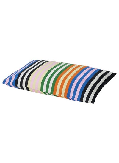 Buy Pillowcase Multicolour And Striped 50X80 Cm in Saudi Arabia