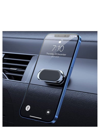 اشتري Magnetic Phone Holder for Car, Universal Cell Phone Magnet Car Mount for Dashboard & Vent 360° Rotation Adjustable Cell Phone Mount Compatible with All Smartphones & Tablets (2 Pack) في السعودية