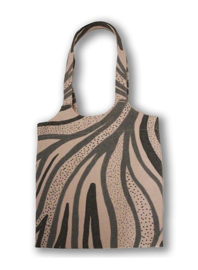 Buy Casual Printed Linen Tote Bag  H230011c in Egypt