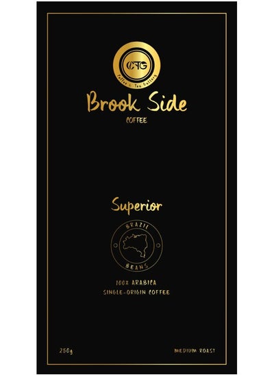 Buy Brook Side Brazil Coffee Beans Superior 250 gm in UAE